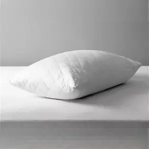 John Lewis Natural Cotton Quilted Standard Pillow Protector