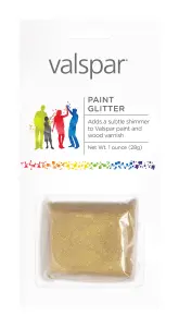 Valspar Gold effect Paint Glitter Packet, 28g