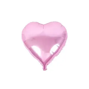 Realmax Heart Foil Balloon (Pack of 10) Light Pink (One Size)