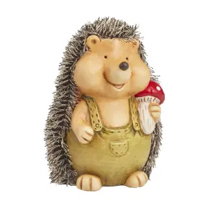 Baby Hoglet Set - 3 Hedgehog Decorations Waterproof Resin Ornaments