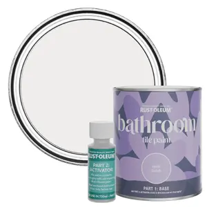 Rust-Oleum Fleur Matt Bathroom Tile Paint 750ml