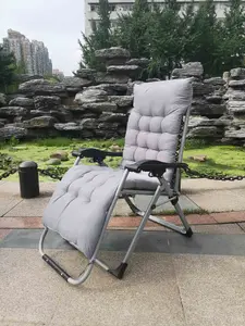 Smart Living Zero Gravity Reclining Chair with Cushion & Pillow - Grey