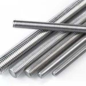 M16 (Pitch: 2.0) Fully Threaded Rod 1m (1000mm) Stud Bolts ( Pack of: 1 ) A2 304 Stainless Steel Right-Hand Thread