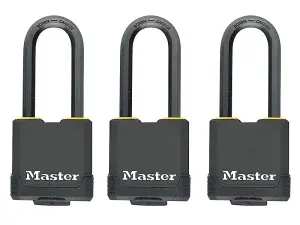 Master Lock - Excell™ Weather Tough 45mm Padlock 4-Pin- Keyed Alike x 3