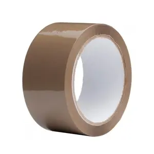 6 x Strong Sticky Brown Long Lasting 50mm x 66m Parcel Packaging Tape