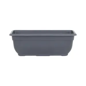 Wham Pack 2 Bell Pot 47cm Plastic Trough Slate