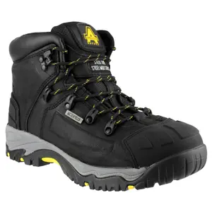 Amblers Waterproof Black Safety boots, Size 12