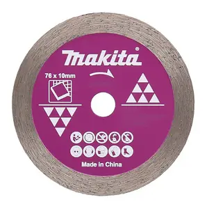 Makita D-77263 76mm x 10mm Diamond Wheel For Tiles - DMC300 Cutter