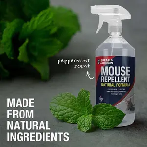 Spear & Jackson Mouse Repellent 2 x 500ml