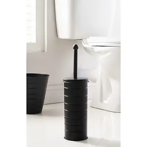 OurHouse SR25004 Toilet Brush & Bin Black