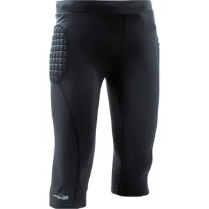 ADULT 30-32 Inch Padded Goal-Keeping 3/4 Length Trousers - EVA Leg Pants Bottoms