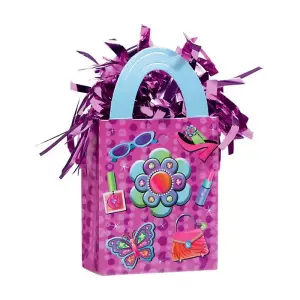 Butterfly Party Balloon Weight Purple (One Size)