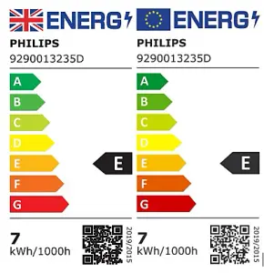 Philips Classic E27 7W 470lm Frosted A60 Cool white LED Light bulb