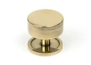 From The Anvil Aged Brass Kelso Cabinet Knob - 38mm (Plain)