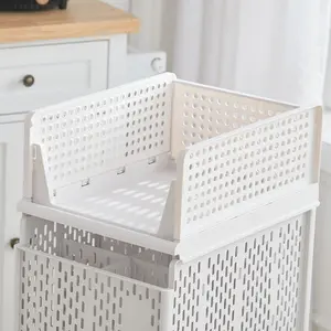 43cm Foldable and Stackable Drawer Storage Basket 18.5cm H x 43 cm W x 33.5cm D