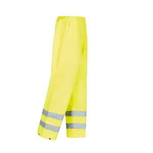 Site Huske Yellow Waterproof Hi-vis trousers, X Large