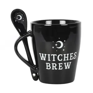 Witches Brew Mug and Spoon Set Gift