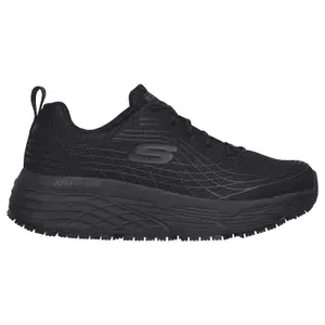 Skechers Max Cushioning Elite Sr Occupational Shoes Black