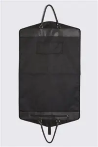 Moss | Men's Black Saffiano Premium Suit Carrier