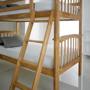 Barbican Single (3') Standard Bunk Bed Oak