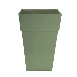 simpa 2PC Moda Milano 28L Sage Green Plastic Planters.