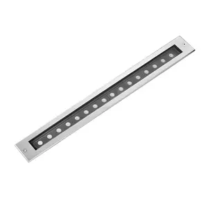 Luminosa Falls Integrated LED Recessed Outdoor Ground Light, 3000K, IP67