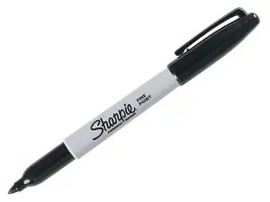 Sharpie - Fine Tip Permanent Marker Black