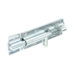 Securit Zinc Plated Tower Bolt Chrome (150mm)