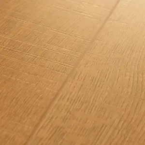 GoodHome Maldon XL Wide Oak Natural Oak effect Laminate flooring Sample