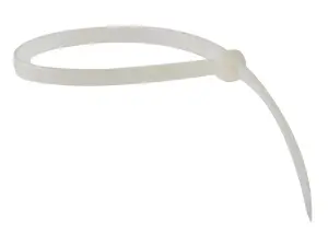 ForgeFix CT300N Cable Tie Natural/Clear 4.8 x 300mm (Bag 100) FORCT300N