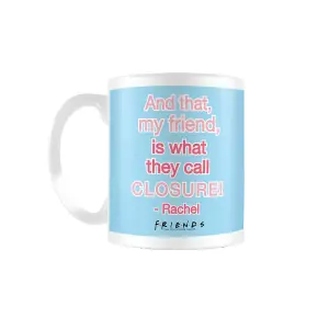 Friends Rachel Quote Mug White/Blue (One Size)