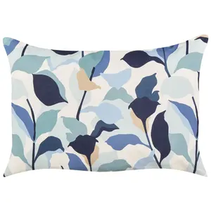 Set of 2 Outdoor Cushions VEGLINO Blue