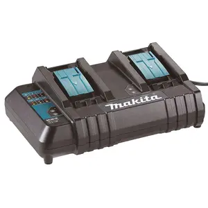 Makita BL1850 18v 2 x LXT 5.0ah Lithium-Ion Batteries + DC18SH Dual Port Charger