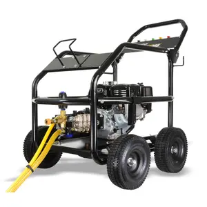 V-TUF GB065RGB 200BAR 12L/MIN HONDA 6.5HP Pressure Washer, Gearbox Pump - Roll Cage Frame & Electric Start