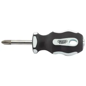 Draper Cross Slot Soft Grip Screwdriver, No.2 x 38mm 34991