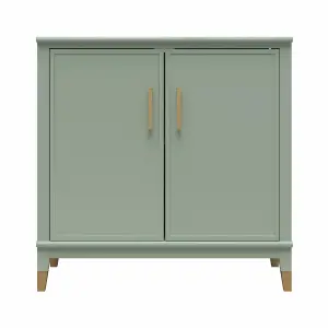 Westerleigh Cabinet with 2 Doors Pale Green