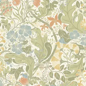 Galerie Sommarang 2 Beige Elise Floral Wallpaper Roll