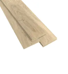 GoodHome Southwell Grey Wood effect Wood effect Laminate Flooring, 1.59m²