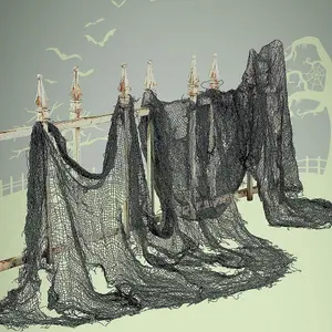 Halloween Creepy Table Cloth - Spooky Party Decoration for Door, Window, Table