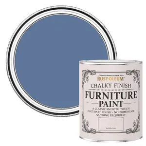 Rust-Oleum Blue River Chalky Furniture Paint 750ml