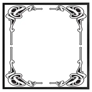 Decorative border (Picutre Frame) / 30x30" / Grey