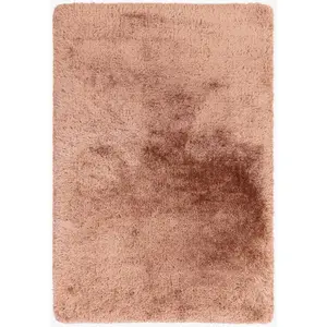 Ultra Thick Plush Shaggy Rug Blush Pink Rug 160x230cm for the