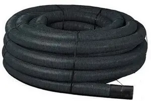 160mm X 25m Black Twinwall Duct Coil (£114.64)