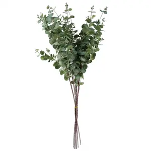 Pack of 6 x 100cm Artificial Eucalyptus Foliage