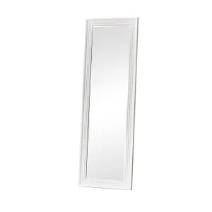 Melody Maison Tall White Full Length Mirror 52 x 160cm