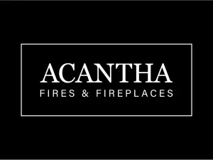 Acantha Vela Electric Fire in Black Nickel