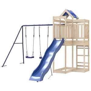 Berkfield Outdoor Playset Solid Wood Pine