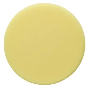 Draper Heavy Cutting Pad, 125mm, Yellow 07578