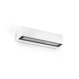 Luminosa Lako Integrated LED Up & Down Wall Light White, 3000K, IP65