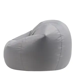 Veeva Classic Indoor Outdoor Bean Bag Grey Bean Bag Chair